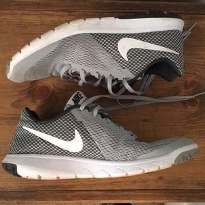 Grey Nike sneakers